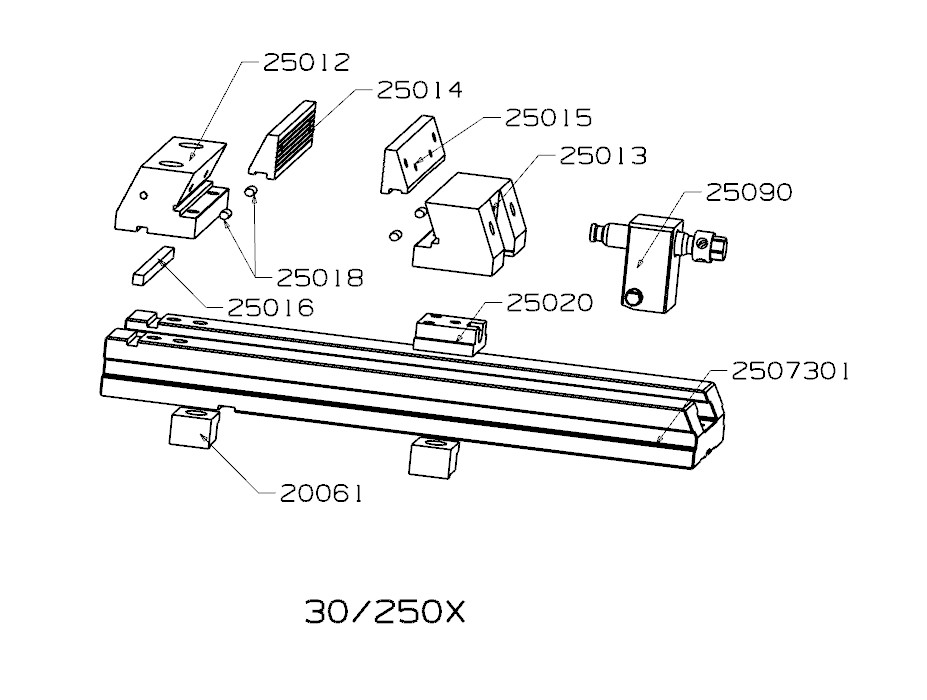MORDAZA FORZA PERFECT NO GUIADA